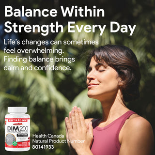 Nutridom DIM200 200mg 120 Vegetable Capsules (Diindolylmethane, Estrogen)