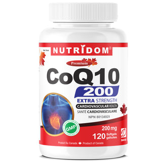 Nutridom CoQ10, 200 mg, 120 Softgels