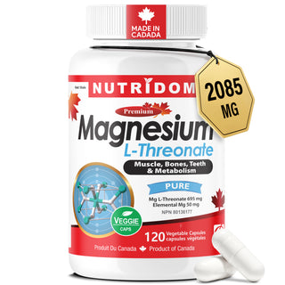 Nutridom Magnesium L-Threonate 695mg 120 Vcaps
