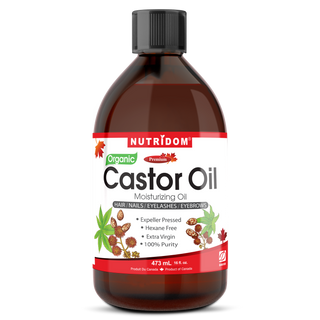 Nutridom Organic Castor Oil 473ml