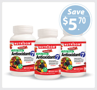 Nutridom Antioxidant 7 60 Vcaps - 3 PACK