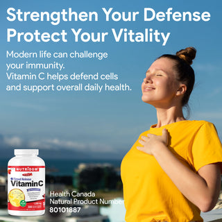 Nutridom Vitamin C, 1000mg, Timed Release, 300 Vegetable Capsules
