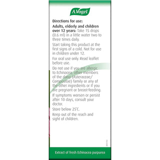 A. Vogel Echinaforce Echinacea Drops 100ml - CAFORIA.CA