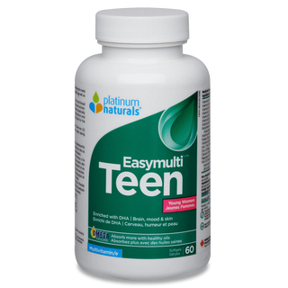 Platinum Naturals Easymulti Teen for Young Women 60 Softgels