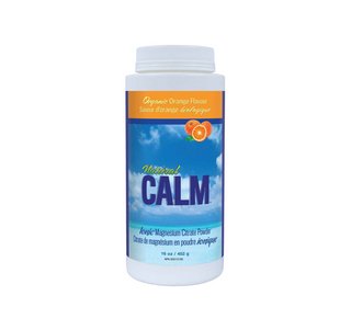 Natural Calm Magnesium Citrate Powder - Orange Flavour 452g