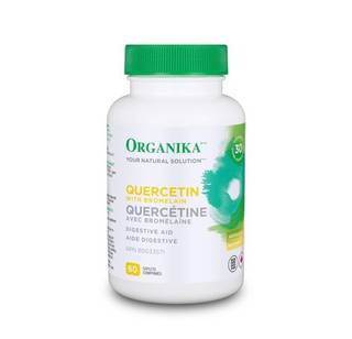 Organika Quercetin with Bromelain 60 Caps