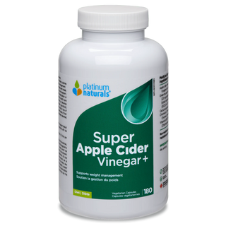 Platinum Naturals Super Apple Cider Vinegar + 180 Veggie Capsules