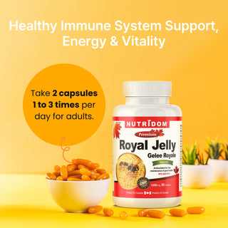 Nutridom Royal Jelly, 1,000mg, 60 Softgels