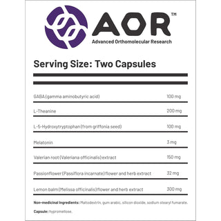 AOR Ortho Sleep 443mg 60 Capsules