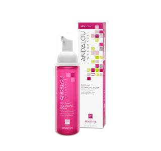 Andalou Naturals - 1000 Roses Sensitive Cleansing Foam 163mL - CAFORIA.CA