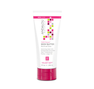 Andalou Naturals - 1000 Roses Velvet Soft Body Butter 236mL - CAFORIA.CA