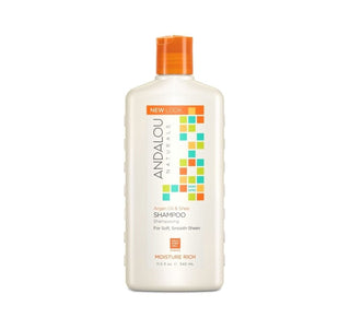 Andalou Naturals - Argan Oil & Shea Moisture Rich Shampoo 340mL - CAFORIA.CA