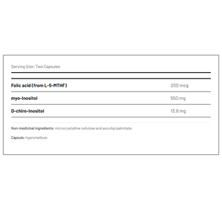 AOR Advanced PCOS Relief 282mg 120 Capsules - CAFORIA.CA