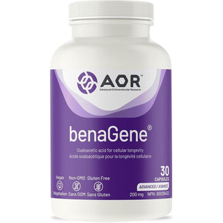 AOR benaGene 200mg 30 Capsules - CAFORIA.CA