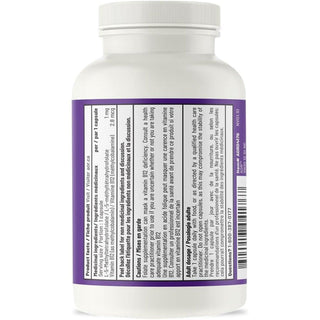 AOR BioFolate 1mg 30 Capsules - CAFORIA.CA