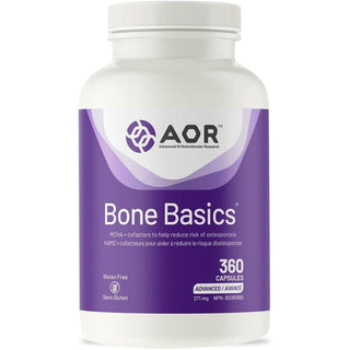 AOR Bone Basics 271mg 360 Capsules - CAFORIA.CA