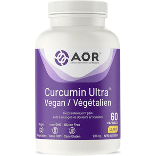 AOR Curcumin Ultra Vegan 237mg 60 Capsules - CAFORIA.CA