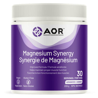 AOR Magnesium Synergy 209g - CAFORIA.CA