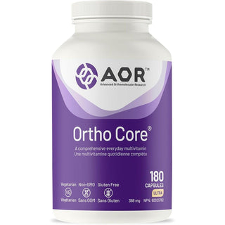 AOR Ortho Core 368mg 180 Capsules - CAFORIA.CA