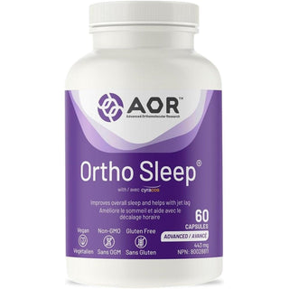 AOR Ortho Sleep 443mg 60 Capsules - CAFORIA.CA