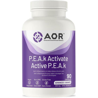 AOR P.E.A.k Activate 400mg 90 Capsules - CAFORIA.CA