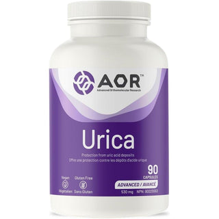 AOR Urica 530mg 90 Capsules - CAFORIA.CA