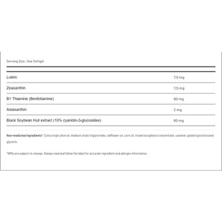 AOR Vision Support II 157mg 60 Softgels - CAFORIA.CA