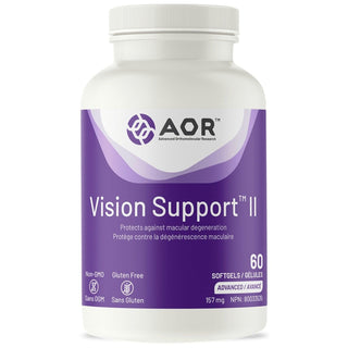 AOR Vision Support II 157mg 60 Softgels - CAFORIA.CA