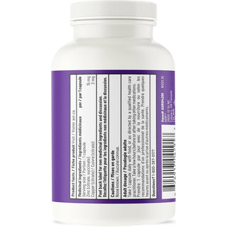 AOR Zinc - Copper Balance 17mg 100 Capsules - CAFORIA.CA