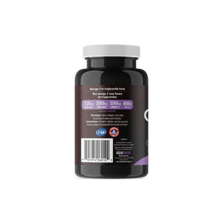 AquaOmega Fish Oil High DHA Omega - 3 120 Softgels - CAFORIA.CA