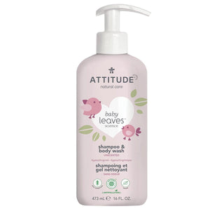 Attitude Baby Leaves Shampoo & Body Wash - Unscented 473ml - CAFORIA.CA