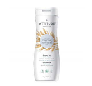 Attitude Sensitive Skin Extra Gentle Shower Gel - Unscented 473ml - CAFORIA.CA