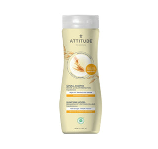 Attitude Sensitive Skin Repair & Color Protection Shampoo - Argan Oil with Oatmeal 473ml - CAFORIA.CA