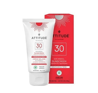 Attitude SPF30 Adult - fragrance free 150g - CAFORIA.CA