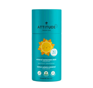 Attitude SPF30 Kids Mineral Sunscreen Stick - Unscented 85g - CAFORIA.CA