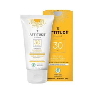 Attitude SPF30 Mineral Sunscreen - Tropical 150g - CAFORIA.CA