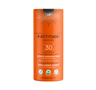 Attitude SPF30 Sunscreen Stick - Orange Blossom 85g - CAFORIA.CA