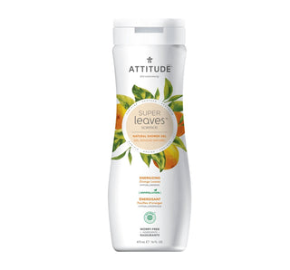 Attitude Super Leaves Energizing Shower Gel - Orange Leaves 473ml - CAFORIA.CA