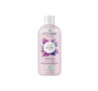 Attitude Super Leaves Soothing Bubble Wash - White Tea Leaves 473ml - CAFORIA.CA