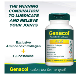 Genacol Plus AminoLock Collagen Glucosamine  90 Caps