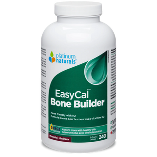 Platinum Naturals EasyCal Bone Builder 240 Softgels