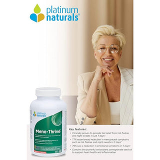 Platinum Naturals Meno-Thrive 120 소프트젤