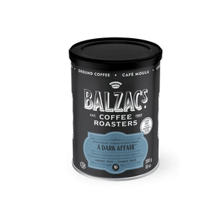 Balzac's Coffee Roasters - A Dark Affair Stout Roast Ground Coffee 300g - CAFORIA.CA