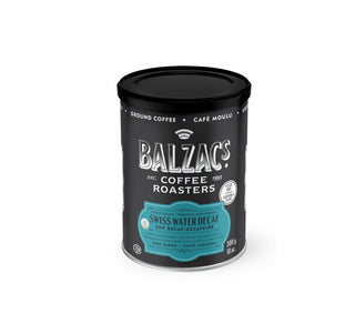 Balzac's Coffee Roasters - Swiss Water Stout Roast Decaf Ground Coffee 300g - CAFORIA.CA