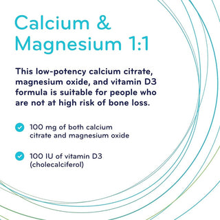 Sisu Calcium & Magnesium 1:1 300 Capsules