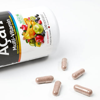 Brazil Acai 7, Multivitamin with Acai Berry Extract, 120 Veggie Capsules - CAFORIA.CA