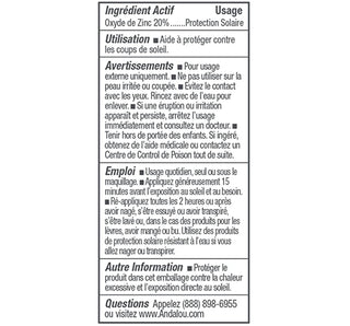 Andalou Naturals - Argan Stem Cell Benefit Balm Un-Tinted SPF 30 58mL - Clear Skin