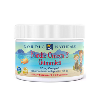 Nordic Naturals Omega-3 60 Gummies - Tangerine