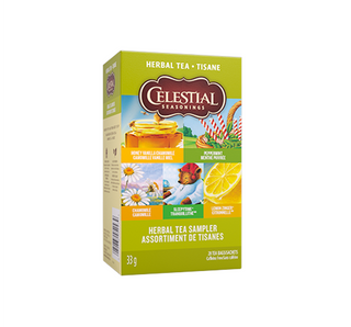 Celestial Seasoning Herbal Tea - Herbal Tea Sampler 33g (20 Tea Bags)