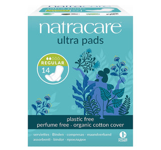 Natracare 超级护翼卫生巾 常规款 - 14 片